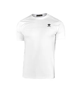 تیشرت Versace یقه گرد مردانه سفید ساده