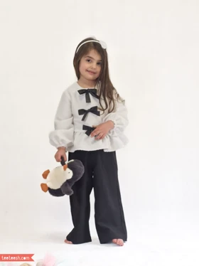 شلوار کرپ مشکی