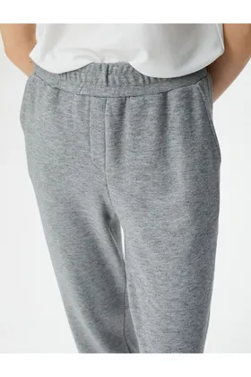 جیب کمر الاستیک شلوار Jogger با جزئیات 4WAK30066EK