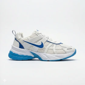 کفش کتانی نایک V2K Run سفید آبی کد 294986