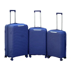 چمدان وارداتی سینسنت کارینا مدل CINCENT KARINA - CK40163-(20-24-28) سری سه عددی (سرمه ای)