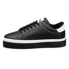 کفش کتانی مردانه مدل ونس پل اندبیر مشکی سفید Vans Pull Bear