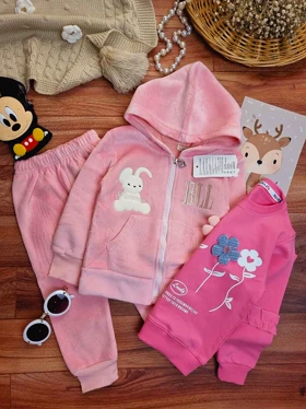 سویشرت شلوار بچگانه طرح خرگوش