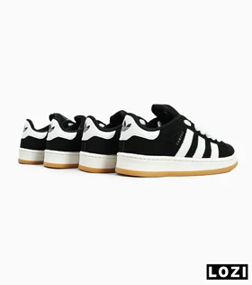 کفش کتانی مردانه مشکی سفید ADIDAS Campus