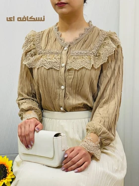 شومیز چین‌دار زنانه