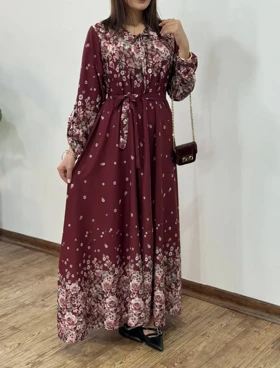 پیراهن بلند سوپر کلوش بیتا ویژه یلدا 2