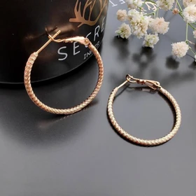 گوشواره حلقه‌ای ژوپینگ کد 88