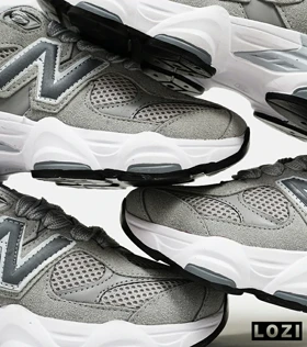 کفش کتانی مردانه و زنانه طوسی NEW BALANCE 9060