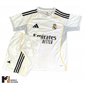 کیت فوتبالی رئال مادرید سفید اصلی کد 2014764