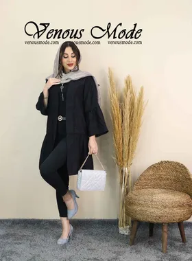 مانتو عروسکی آستین شیپوری