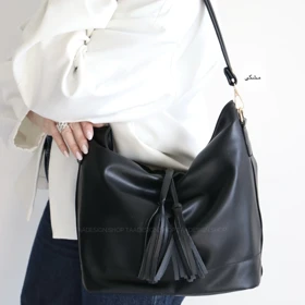 کیف زنانه بزرگ مدل نیلوت (مشکی)