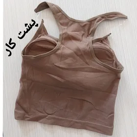 کراپ زنانه بند شیشه ای 36 38