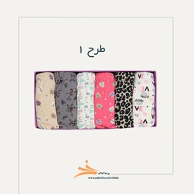 شورت جعبه ای لیفه ای نخ پنبه زنانه برند آداک