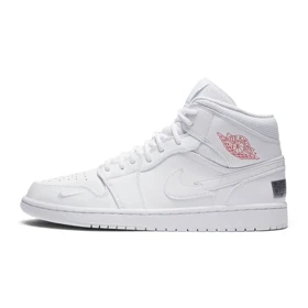 کتانی ویتنامی نایک ایر جردن ساق‌دار یورو تور سفیدNike Air Jordan 1 Mid SE Euro Tour White Red