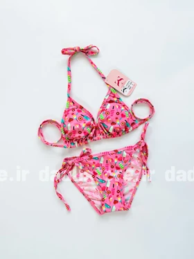 بیکینی کاپ متحرک طرح بستنی و آبنبات