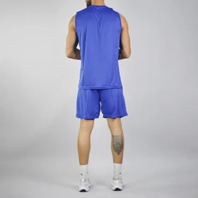 ست رکابی و شلوارک ورزشی مردانه نایک مدل DS-Pro 1M935 آبی