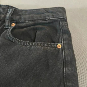 🧡 SIZE 36 شلوار جین دخترانه مشکی اورجینال برند معتبر H&M سوئد مدل DIVIDED