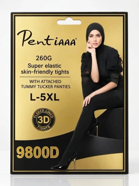 جوراب شلواری زنانه سه بعدی تو کرک پنتی 9800 گرم بالا