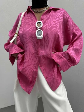 شومیز ساتن ZEBRA