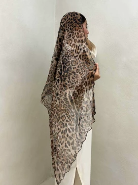 شال طرح پلنگی