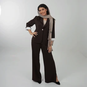 کت و شلوار مورگان مچ سفید