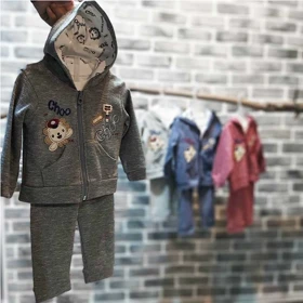 ست سویشرت بلوز و شلوار نوادی پسرانه choochoo