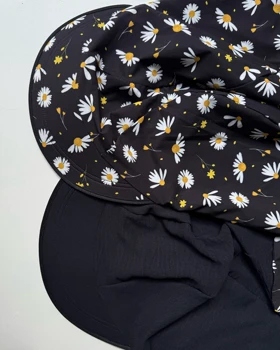 شال طرح‌دار ساده پارچه‌ای