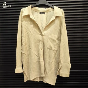 شومیز پفکی آستین بلند زنانه و دخترانه کد 31