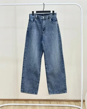 شلوار جین قواره دار نیم بگ