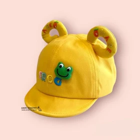 کلاه کپ بچگانه مدل گوش دار