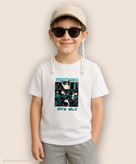 تیشرت بچگانه طرح شیطان کش شخصیت موییچیرو کد 979