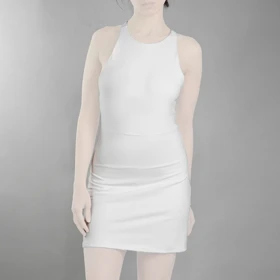 پیراهن تنیسی ورزشی زنانه الو مدل 25111 سفید