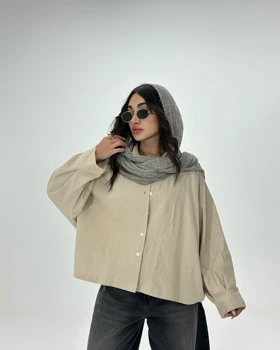 شومیز کتان پنبه