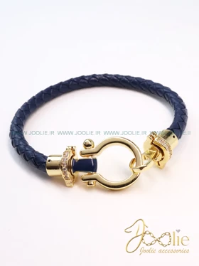 دستبند امگا مستر نگین‌دار کد B2107