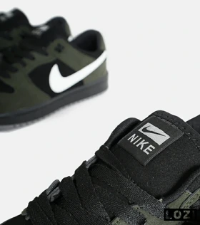 کفش کتانی مردانه و زنانه مشکی سبز نایک NIKE SB Dunk
