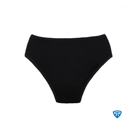 شورت زنانه ضدحساسیت مودال تاپیک بسته تک عددی مشکی مدل پانیذ