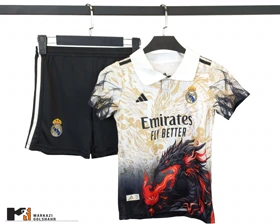 کیت فوتبالی بچه گانه رئال دراگون کد 2011037