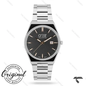 ساعت کرست مردانه 6380-4 صفحه مشکی Crest-11073-G
