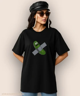 تیشرت لش مردانه و زنانه طرح ریک اند مورتی کد 915