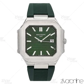 ساعت پتک فیلیپ کوبیتوس مردانه بند رابر سبز 106927