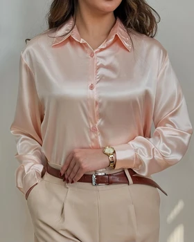 شومیز ساتن ساده