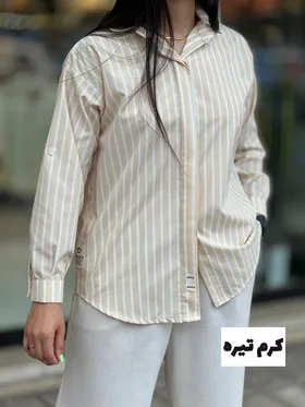 مانتو راه راه ترندی کوک و دوک کد 478