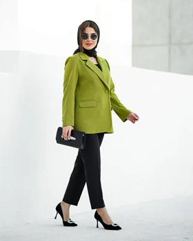 کت دخترانه مدل مازراتی کج راه پشت چاک‌دار