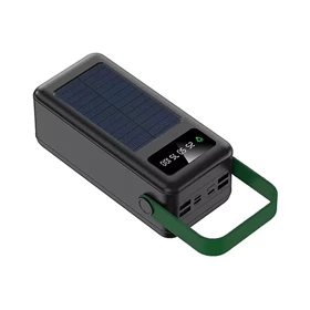 پاوربانک خورشیدی 50000 میلی آمپر گرین لاین مدل GREEN LION SOLAR MAX GL-PB73 GNSLRPB50K