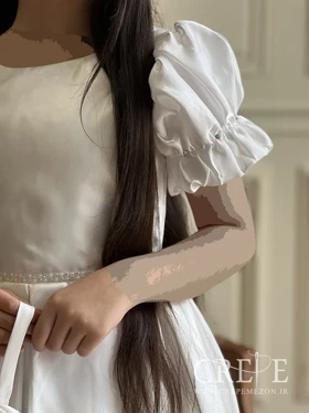 پیراهن ماکسی آستین پفی