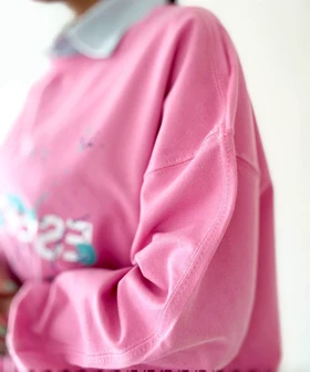 دورس پنبه زنانه مدل باکسی طرحدار قد 70