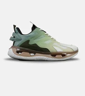 کفش کتانی مردانه سبز قهوه ای ADIDAS Customize Run
