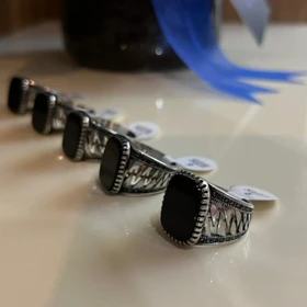 انگشتر استیل رنگ ثابت مردانه کد tw10024