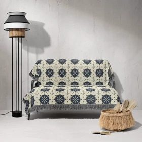 شال مبل ریش دار classic 156