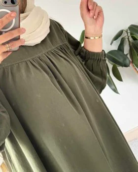 مانتو کفتان کتان پرماه